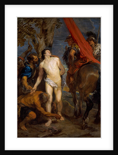 Saint Sebastian Bound for Martyrdom by Sir Anthony van Dyck